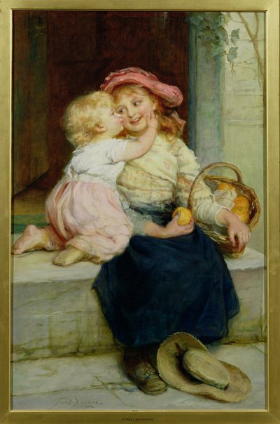 The Orange Seller by Frederick Morgan